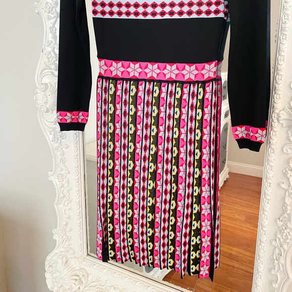 AUTHENTIC EMILIO PUCCI RARE Knit Pleated Logo Dress - Picture 10 of 15